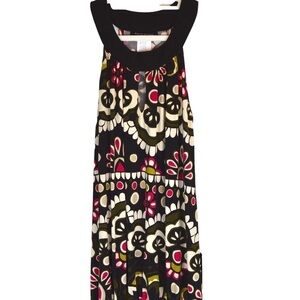 70s Mod Print Bubble Hem Dress, Size‎ 7/8 NEW